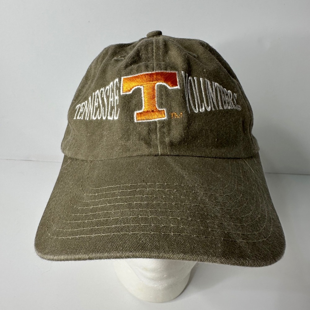 Vintage Tennessee Volunteers Strapback Hat Dad Cap Vols Retro Collegiate 90s OS